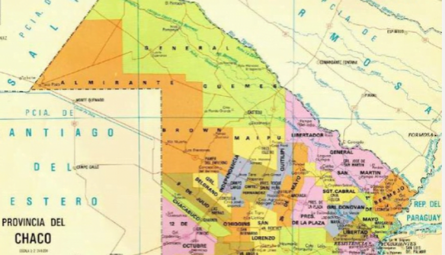 Mapa Chaco