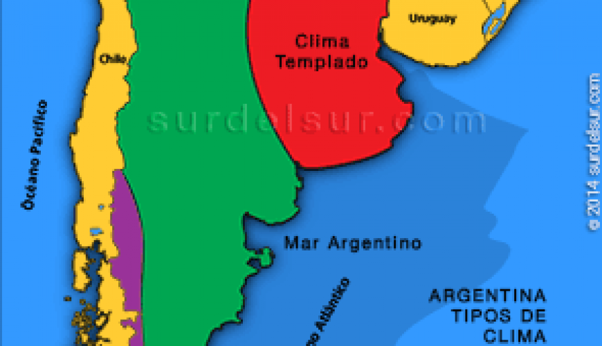 Mapa Climático Argentina